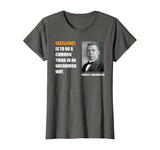 Booker T. Washington Quote Black History Month T-Shirt