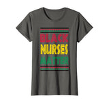 Black Nurses Matter: Dashiki Black History Month T-Shirt
