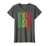 Black History T shirt - Black Inspirational Power Quotes Tee T-Shirt