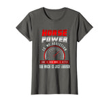 Funny Auto Racing Mechanic Manual Speed T-Shirt