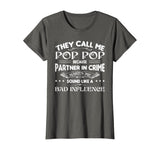 Funny Pop Pop Dad Shirt Valentine Fathers Day Christmas Gift T-Shirt
