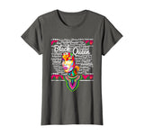 Womens Dashiki Black History Shirt - Educated Melanin T shirt Gift