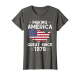 Vintage 40th Birthday Gift Making America Great Since 1979