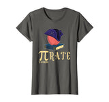 Pi Rate Pirate Math Teacher Funny Math Nerd Gift Men Women T-Shirt