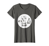 Euler Math equation fun shirt for scientist and math lovers