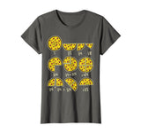 Pizza Salami Cheese Quick Math Fractions Math Teacher T-Shirt