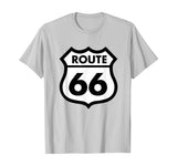 Route 66 tshirt White Highway Sign Shirt