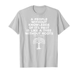 Black History Knowledge Roots Garvey Shirt