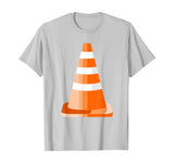 Orange Road Traffic Construction Safety Cone t-shirt