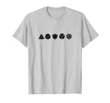 Platonic Solids Math Mathematics Sacred Geometry 3D Shirt