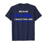 Proud Police Wife Shirt Cop Officer Law Enforcer Gift Women T-Shirt