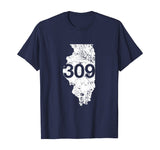 Peoria Pekin Area Code 309 Shirt, Illinois Souvenir Gift
