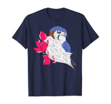 American Kestrel I Natural History Birder Birding Bird T-Shirt
