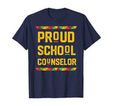 Proud School Counselor T Shirt Black History Month Shirt T-Shirt