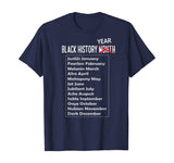 Black History Year T Shirt African American Pride Month Gift