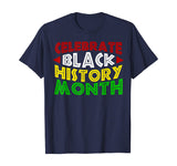 Celebrate Black History Month T-Shirt for Men Women Kids