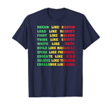 Black History T shirt - Black Inspirational Power Quotes Tee T-Shirt
