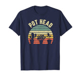 Pot Head Shirt Funny Gardener Plant Lover Gardening T-Shirt