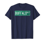 Retro Style Buffalo NY Street Sign T-Shirt