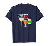 At my age I need glasses Funny Wine lovers gift T-Shirt