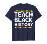 Teach Black History T-Shirt Teacher School African Tribal T-Shirt