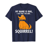 Disney Up My Name is Dug Squirrel Graphic T-Shirt T-Shirt