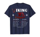 Vikings World Tour T-Shirt Viking Warriors History Glory Tee