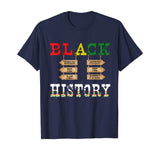 Black History T Shirt African Pride Month Past Future Gift