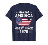 Vintage 40th Birthday Gift Making America Great Since 1979