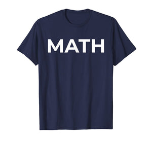 Navy MATH Andrew Yang 2020 T-Shirt