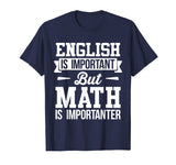 english is important but math is importanter teacher