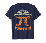 Pumpkin Pie Math Shirt Funny Halloween Circumference Pi Day