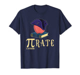 Pi Rate Pirate Math Teacher Funny Math Nerd Gift Men Women T-Shirt