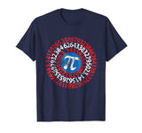 Captain Pi 3.14 Nerdy Geeky Nerd Geek Math Student Tee