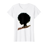 Womens African-American Queen Gift Black Woman History Month T-Shirt