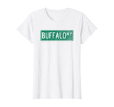 Retro Style Buffalo NY Street Sign T-Shirt