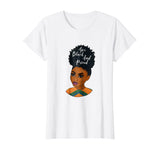 Yes Black and Proud | Black History Art Natural T-shirt