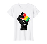 Black Pride Fist Civil Rights Black History Month T-Shirt