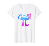 Cute &amp; Funny Cutie Pi Math Pie Butterfly T-Shirt