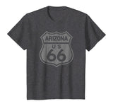 Arizona Historic Route 66 Retro Distressed Graphic T-Shirt
