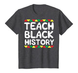 Teach Black History T-Shirt Teacher School African Tribal T-Shirt