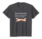 funny good bacon lovers shirt - Snaccident, bacon