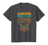 Sankofa African Heart Symbol for Black History Month T-Shirt