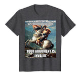 Funny History Hipster Napoleon Bonaparte Argument T-Shirt