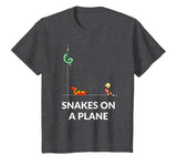 Snakes On A Math Plane Funny Snake T-Shirt