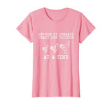Funny Chicken print - Chicken product Crazy Chicken Lady T-Shirt