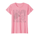 Fibonacci T Shirt - Distressed Print Sequence, Spiral, Math