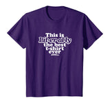 Parks and Recreation Literally Chris Traeger Funny T-Shirt