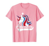 Americorn American Flag Unicorn Patriotic America T Shirt