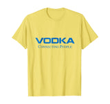 Vodka Connecting People Funny Adult Humor T-shirt